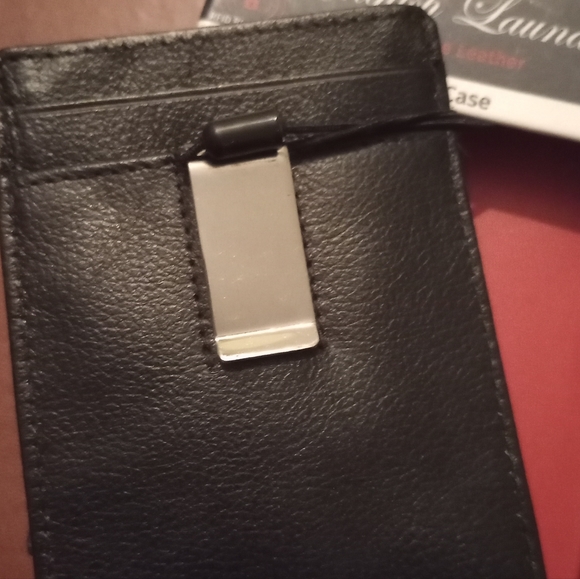 English Laundry Card Case with Money Clip - Picture 6 of 7